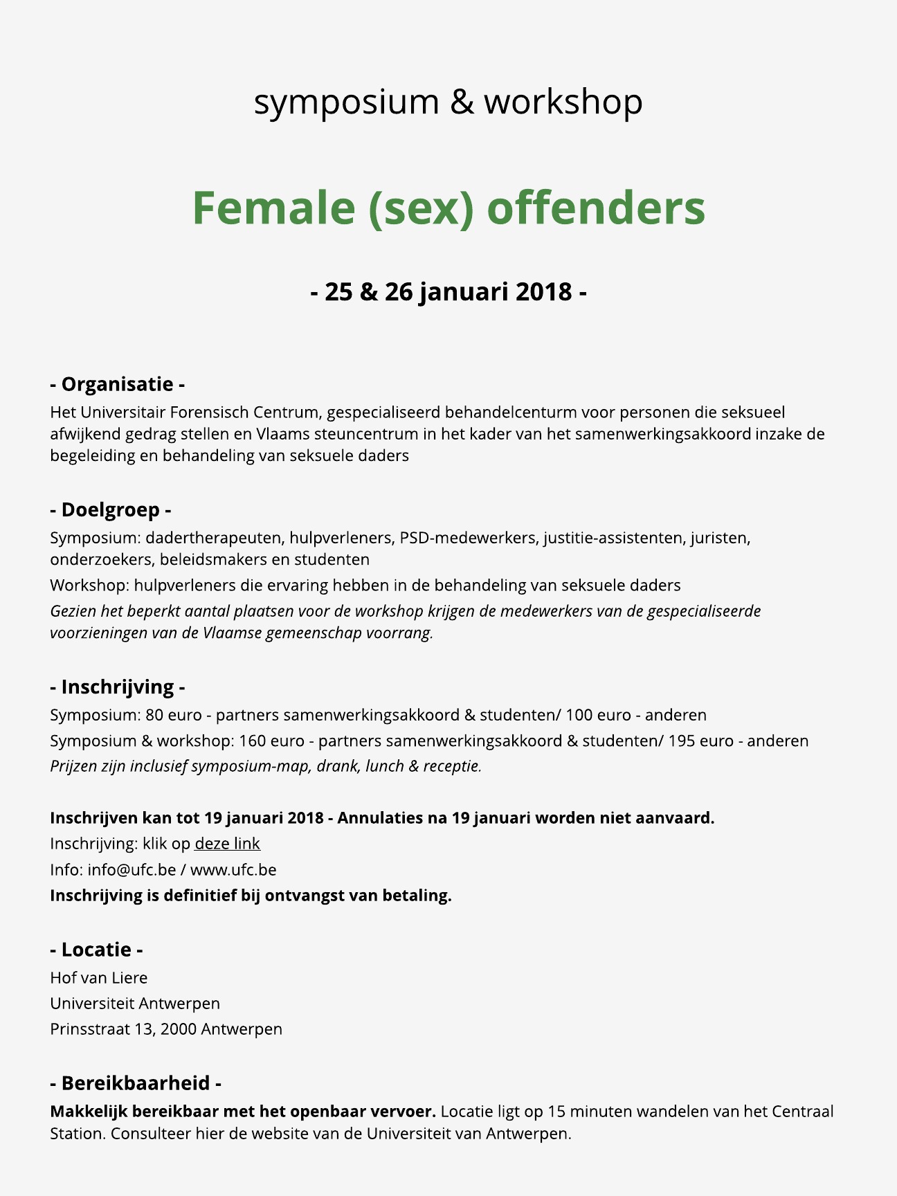 Female sex offenders praktische info